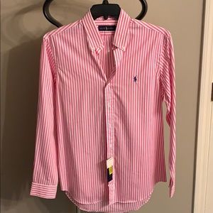 Medium Ralph Lauren long sleeve shirt.
